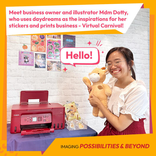 Collaborated with Canon Printing Asia